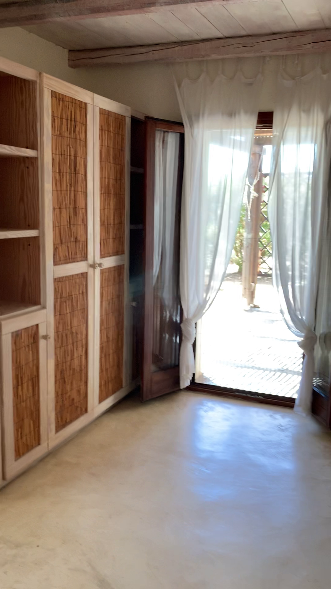 Master bedroom corner with wardrobe